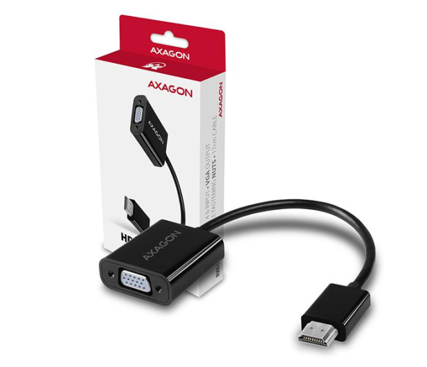 Axagon RVH-VGN, HDMI - VGA adapter, FullHD, 1920*1200 - 1353451 - zdjęcie 2